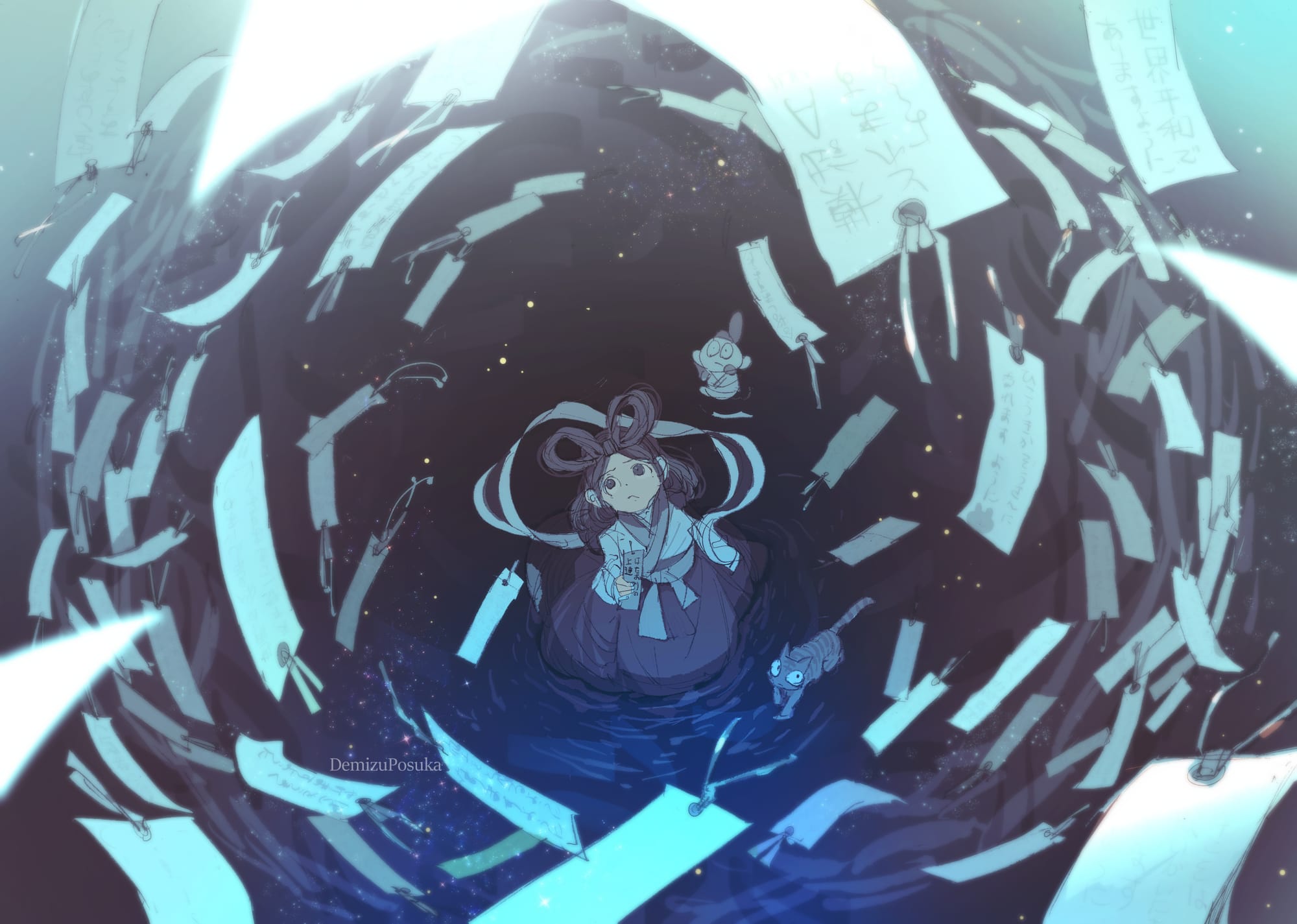 Art credit: @DemizuPosuka 出水ぽすか(ポ～ン) via Twitter