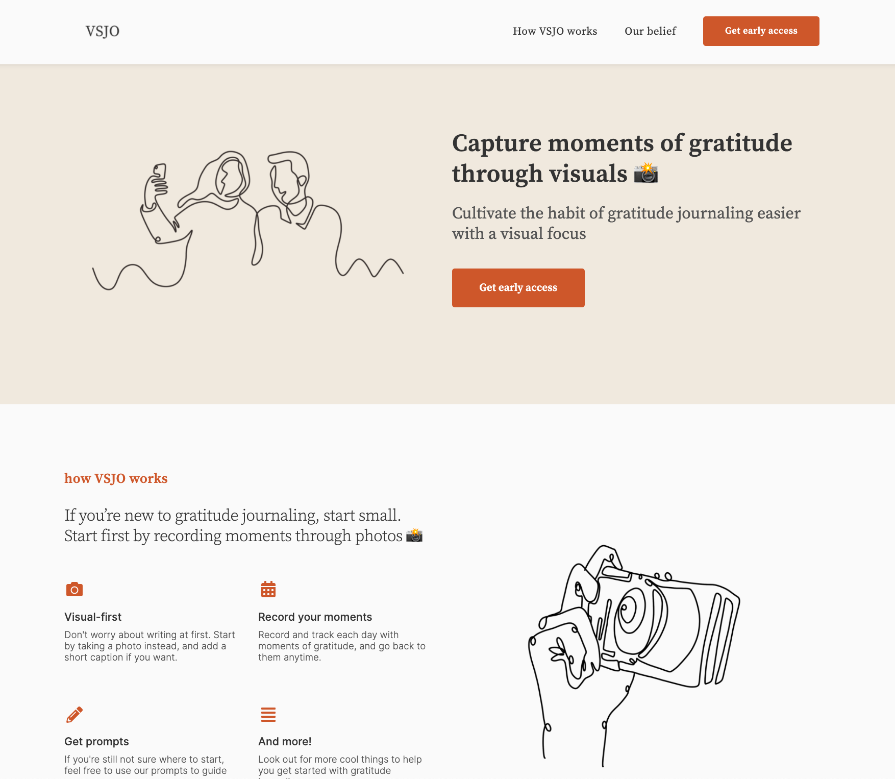 Landing page V1